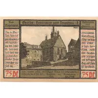 75 Pfennig Goethe Series - Issue 8