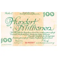 100 000 000 Mark