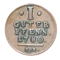 1 Pfennig - Frederick II