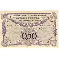 50 Centimes - Chambre de Commerce de Châteauroux 36