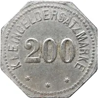 200 Pfennig - Frankenstein Gewerkschaft Schlesische Nickelwerke