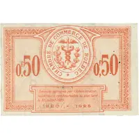 50 centimes - Chambre de Commerce de Bolbec [76]