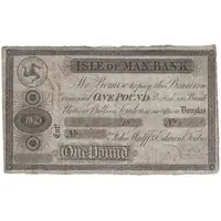 1 Pound Isle of Man Bank