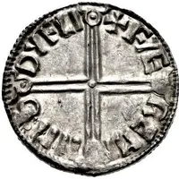 1 Penny In the name of Aethelred, Long cross