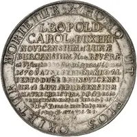 4 Thalers - Ferdinand Albert I