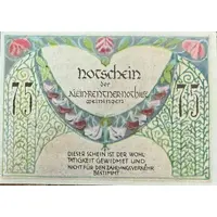 75 Pfennigs Kleinrentner-Nothilfe