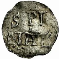 Denier - Theoderic II Epinal
