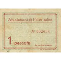 1 Peseta Palau-solità