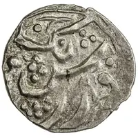 1/2 Miscal / 5 Fen Kuche, Obdan Gumush / Besh Fung, circle boarder