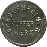 1 Pfennig - Heddernheim Kupfer Werk