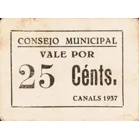 25 Céntimos Canals
