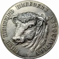 Irish Hereford Breeders Association Winner Medal - 1965