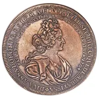 1 Thaler - Anna Dorothea Death