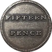 Medal - 15 Pence - Holey Dollar and Dump Replica