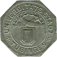 5 Pfennig - Tübingen