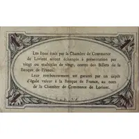 1 Franc - Chambre de Commerce de Lorient