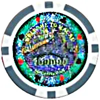 Casino Token - Macau 100 000