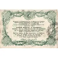 10 Francs - Syndicat de communes de la région de Cambrai [59]