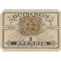 5 Pfennig Sparkasse