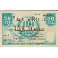 50 Céntimos Dosrius