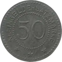 50 Pfennig - Landeshut, Schlesien
