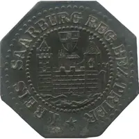 2 Pfennig - Saarburg, Bezirk Trier