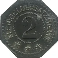 2 Pfennig - Saarburg, Bezirk Trier
