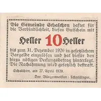 10 Heller Schalchen
