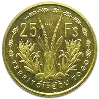 25 Francs Union française Essai
