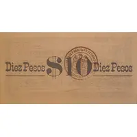 10 Pesos Tesorería General del Estado 1913