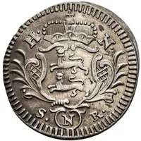 2-1/2 Kreuzers - Louis Frederick Charles