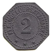 2 Pfennig - Ingolstadt K. Hauptlaboratorium