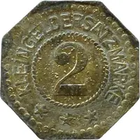 2 Pfennigs - Hildesheim Senkingwerk A.G.