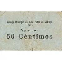 50 Céntimos Pozo Rubio de Santiago