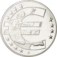 Medal - 10 years of Euro - San Marino