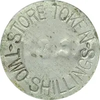 2 Shillings West Caicos Sisal Company