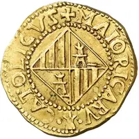 4 Escudos - Carlos III pretender