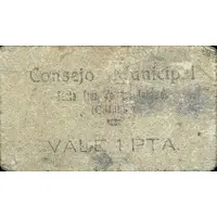 1 Peseta Santa Cruz de los Cáñamos