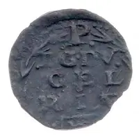 1 Duit - Philip IV Inscription
