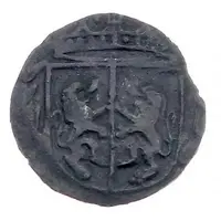 1 Duit - Philip IV Inscription