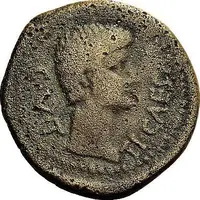 As - Augustus TI CAESAR C V T