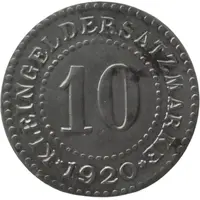 10 Pfennig - Deutsch-Eylau