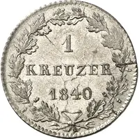 1 Kreuzer - Philip August