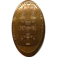 Elongated coin - Burgos cathedral