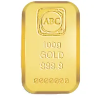 Bar - Gold 100 Grams - Australian Bullion Company Cast