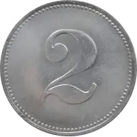2 Pfennig - Frankfurt am Main F.M.A.