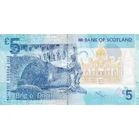 5 Pounds Bank of Scotland
