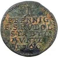 1 Pfennig - John Frederick