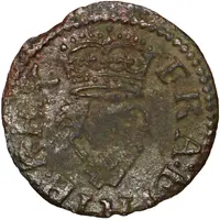 1 Farthing - Charles I Richmond issue, mule of types 3 and 2