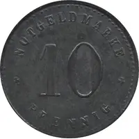 10 Pfennig - Pappenheim